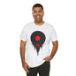 Melting Vinyl Record T-Shirt – Cool Music Graphic Tee for Men & Music Lovers