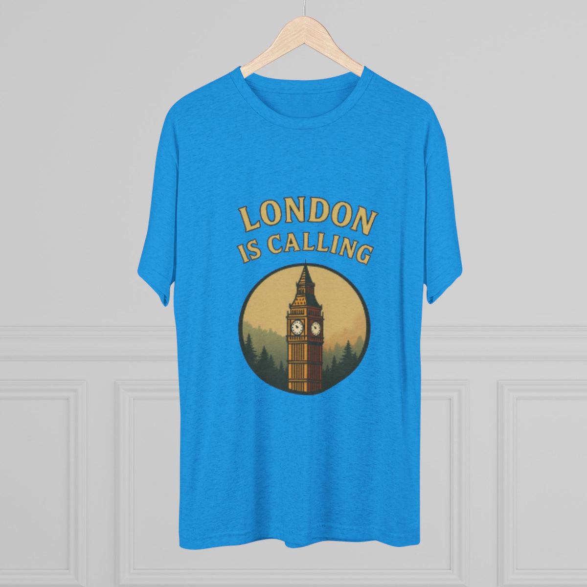 London Is Calling T-Shirt – Vintage Travel Graphic Tee for Men & Women