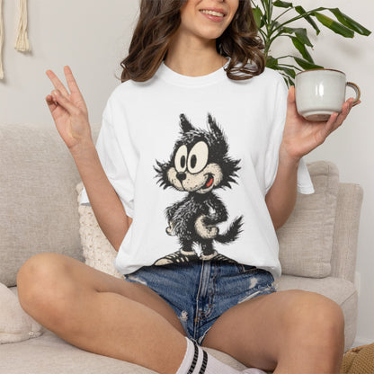 Cattitude T-Shirt - Funny Cool Cat Tee For Men & Cat Lovers