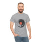 Ink Brush Vinyl Record T-Shirt – Minimalist Music Graphic Tee for Men & Music Lovers