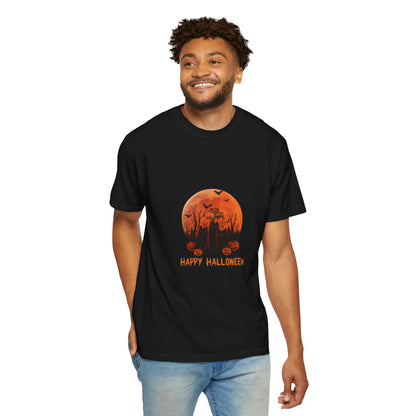Happy Halloween Graphic T-Shirt - Spooky Season Tee For Men & Women