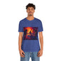 Rock Band On Fire T-Shirt – Epic Music Graphic Tee for Men & Music Lovers