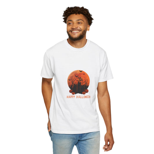 Happy Halloween Graphic T-Shirt - Spooky Season Tee For Men & Women