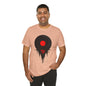 Melting Vinyl Record T-Shirt – Cool Music Graphic Tee for Men & Music Lovers
