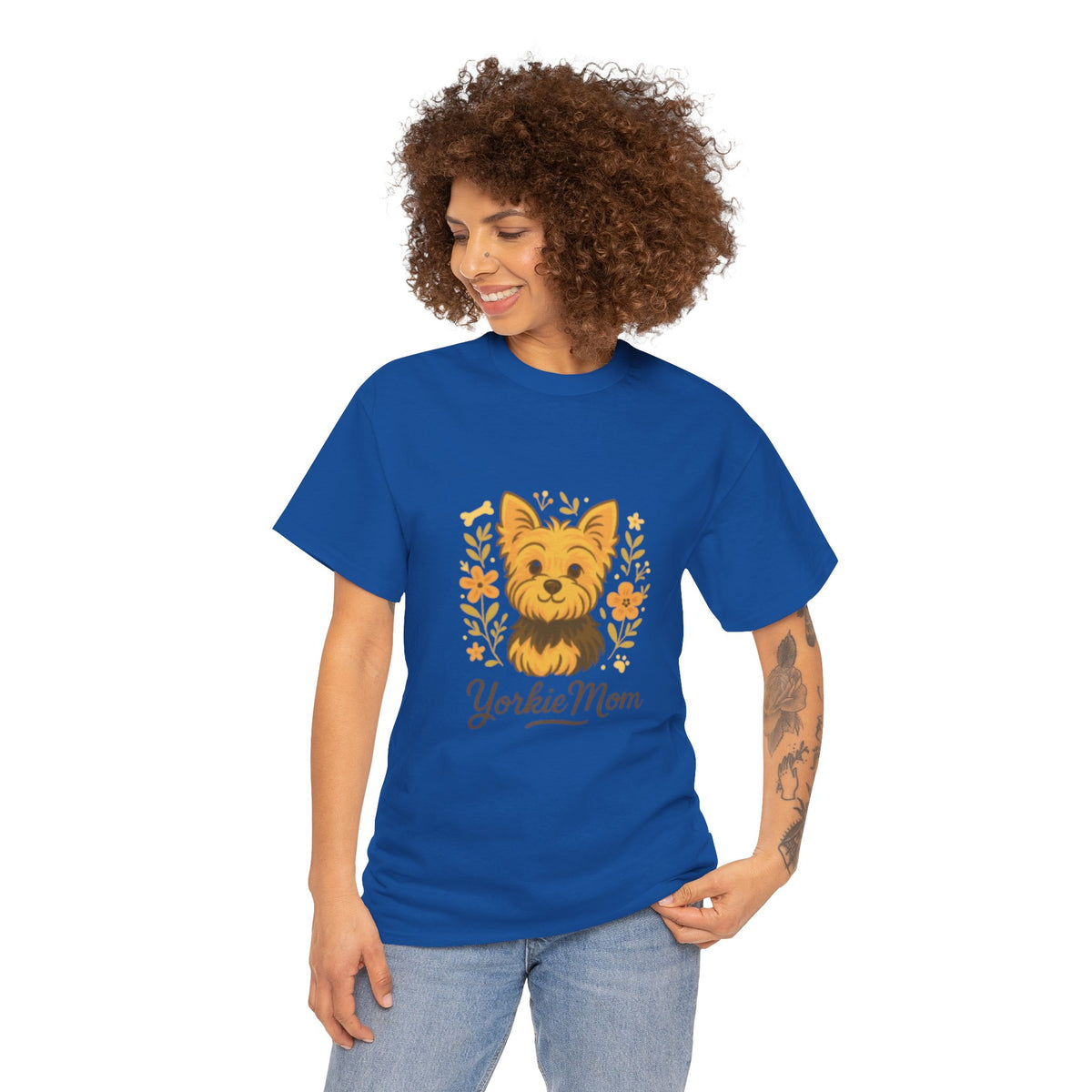Yorkie Mom T-Shirt – Cute Yorkshire Terrier Tee for Women & Dog Moms