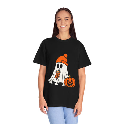 Cute Ghost Halloween T-Shirt - Adorable Spooky Tee For Women & Teen Girls