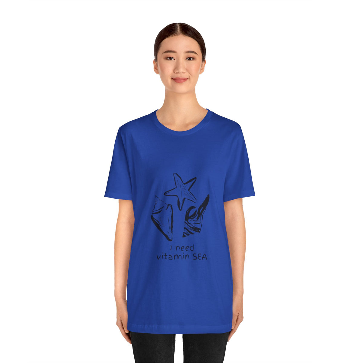 I Need Vitamin Sea T-Shirt – Cute Ocean Graphic Tee for Women & Beach Lovers