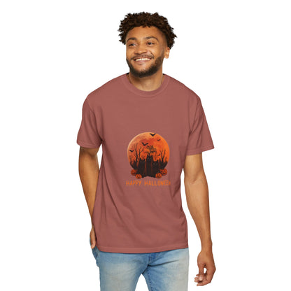 Happy Halloween Graphic T-Shirt - Spooky Season Tee For Men & Women